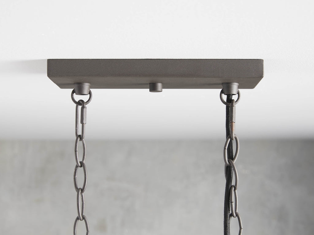 Andreas Linear Chandelier by Bling Lighting Studio