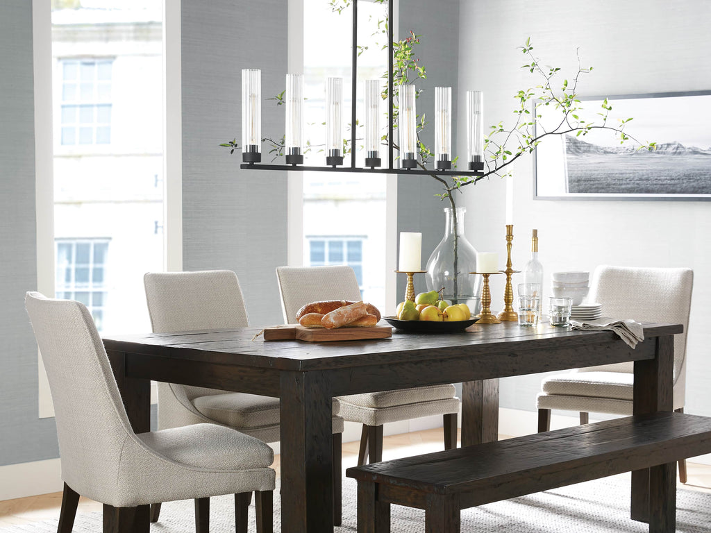 Andreas Linear Chandelier by Bling Lighting Studio