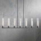 Andreas Linear Chandelier by Bling Lighting Studio