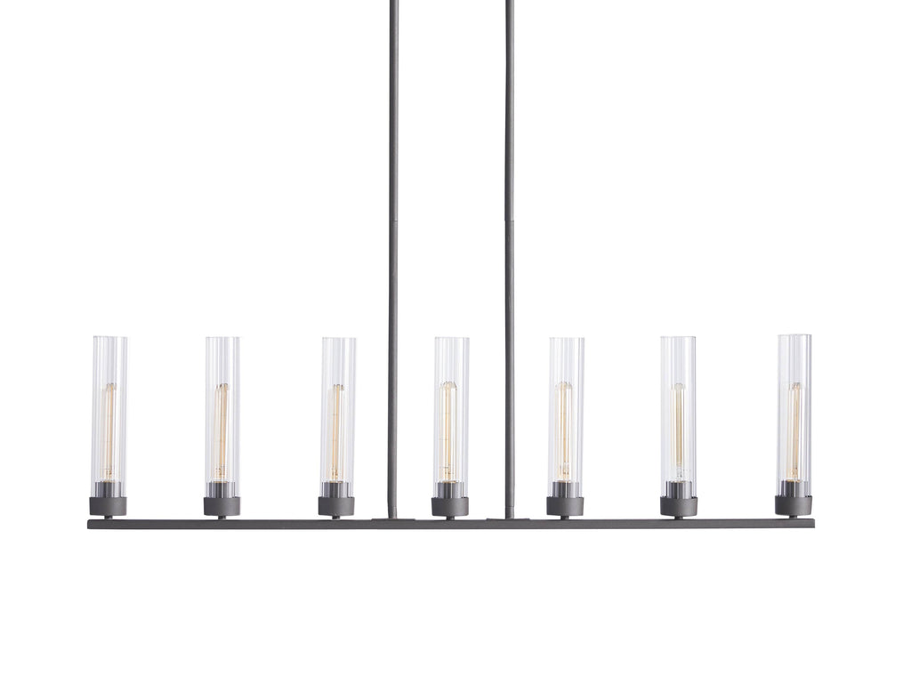 Andreas Linear Chandelier by Bling Lighting Studio