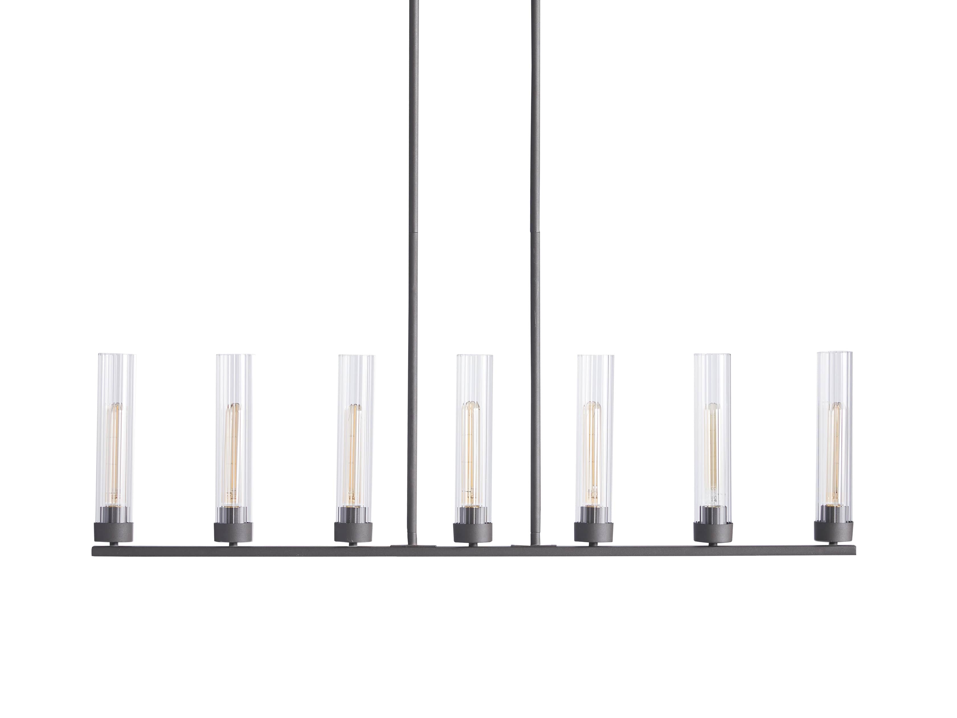 Andreas Linear Chandelier by Bling Lighting Studio