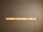 Halima Alabaster Linear Chandelier 64'' 74''L by Bling Lighting Studio