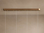 Halima Alabaster Linear Chandelier 64'' 74''L by Bling Lighting Studio
