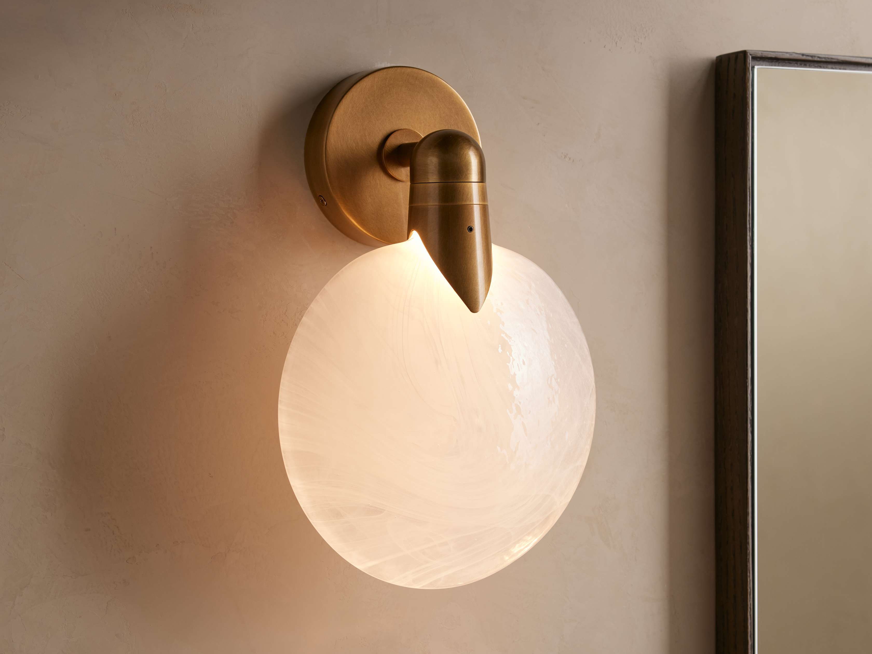 Lyla Sconce by Bling Lighting Studio