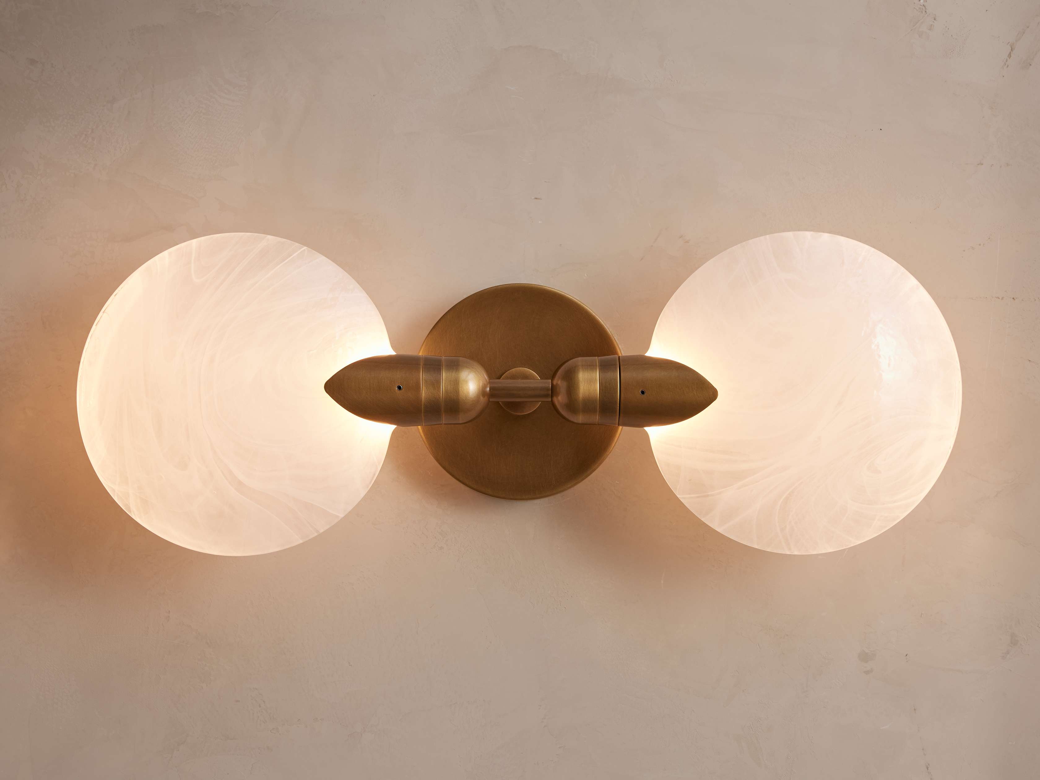 Lyla Double Sconce by Bling Lighting Studio