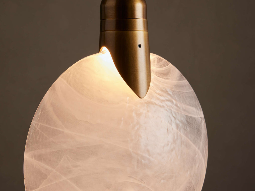 Lyla Single Pendant by Bling Lighting Studio
