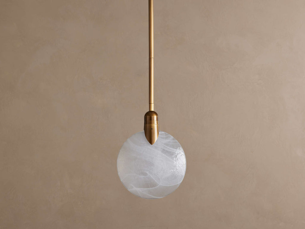 Lyla Single Pendant by Bling Lighting Studio