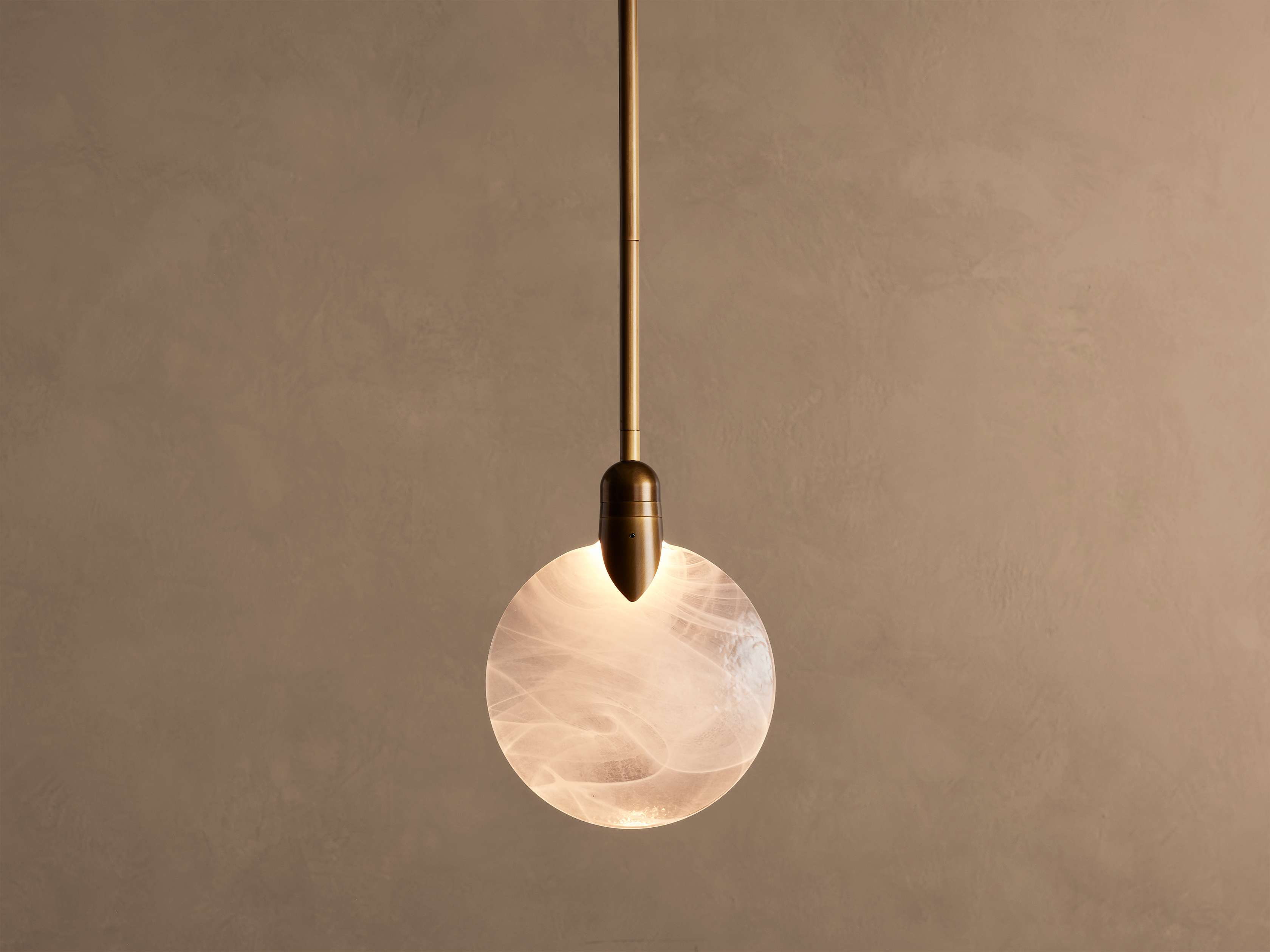 Lyla Single Pendant by Bling Lighting Studio