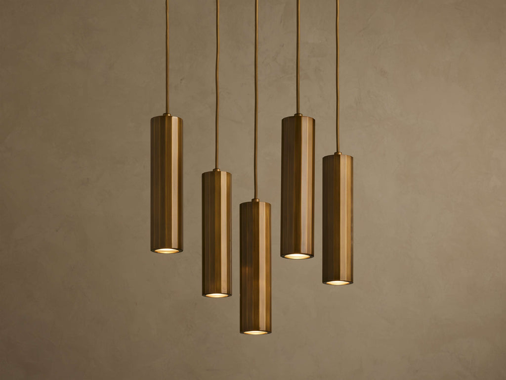 Matthie Metal Round Chandelier 15''D by Bling Lighting Studio