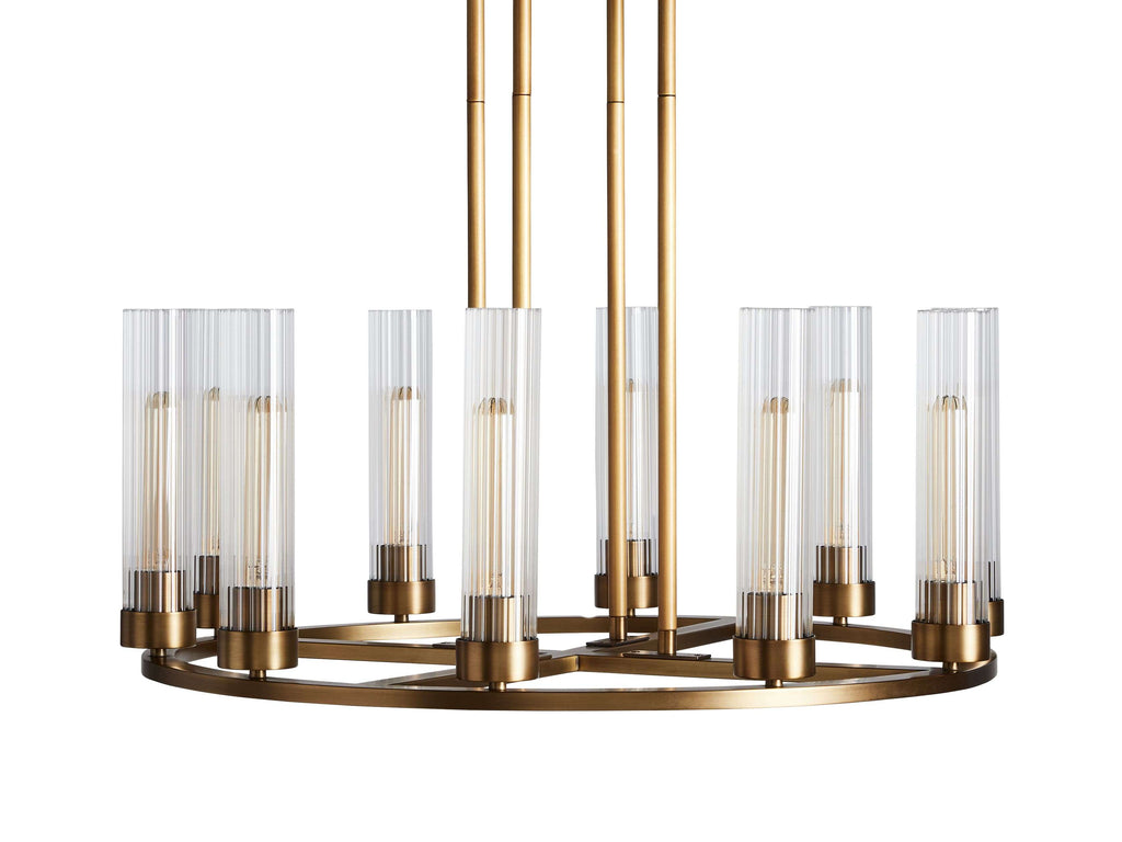 Andreas Round Chandelier by Bling Lighting Studio