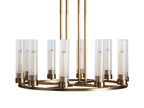 Andreas Round Chandelier by Bling Lighting Studio