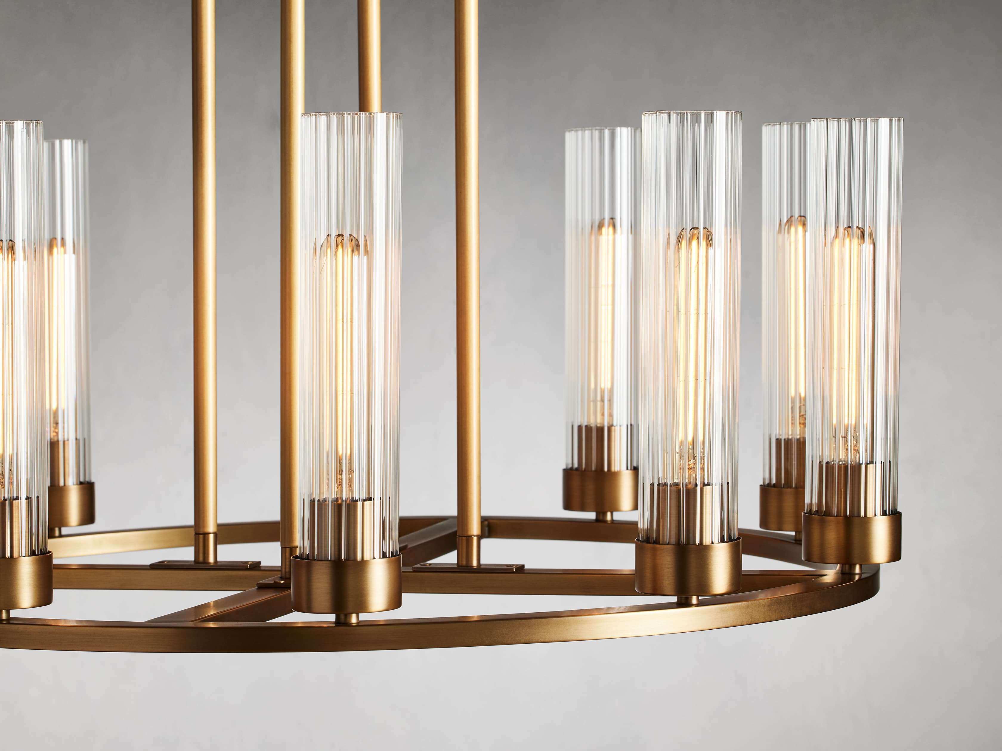 Andreas Round Chandelier by Bling Lighting Studio