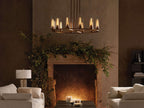 Andreas Round Chandelier by Bling Lighting Studio