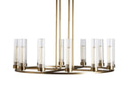 Andreas Round Chandelier by Bling Lighting Studio