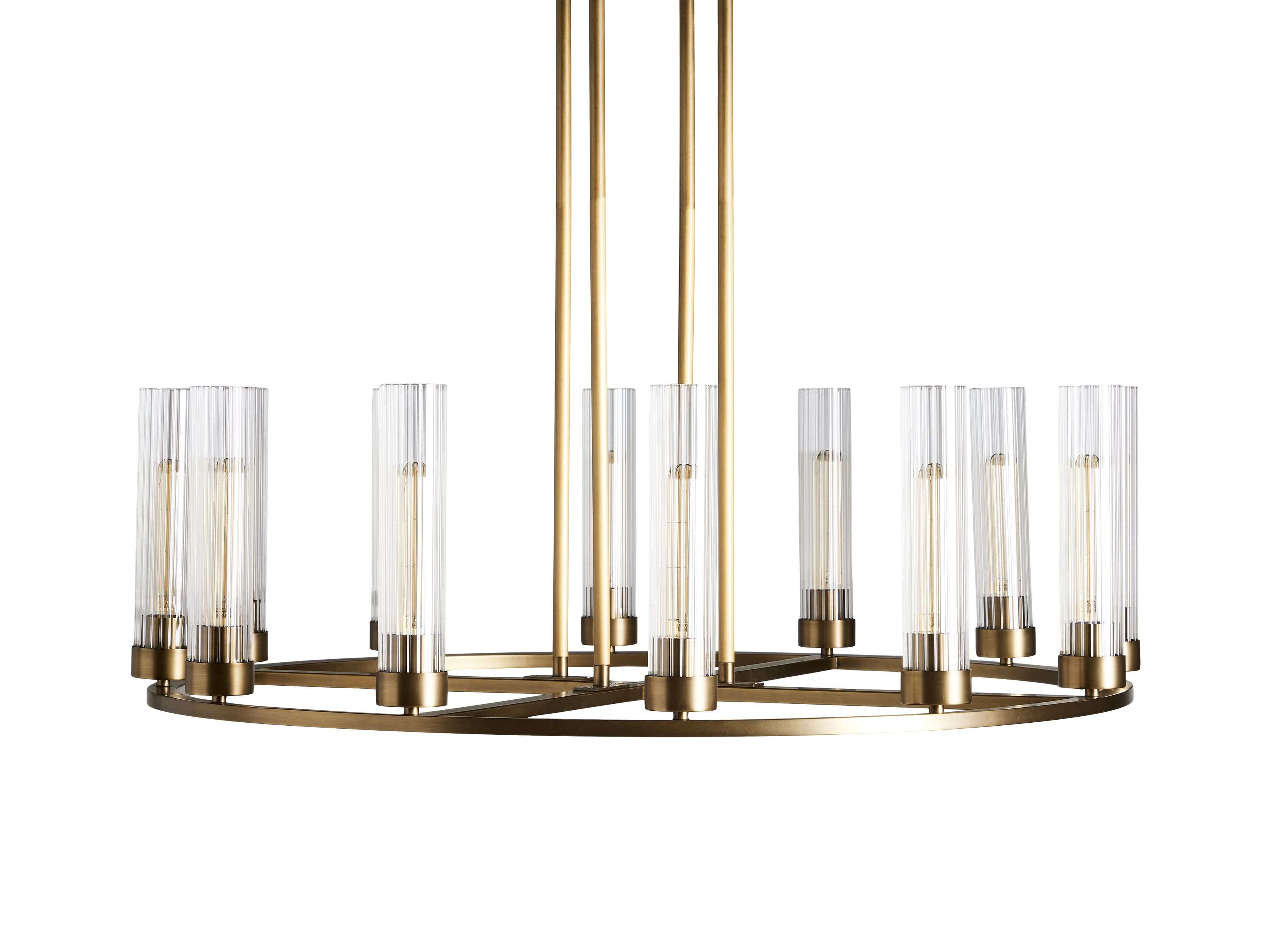 Andreas Round Chandelier by Bling Lighting Studio