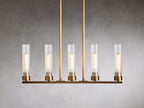 Andreas Linear Chandelier by Bling Lighting Studio
