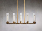 Andreas Linear Chandelier by Bling Lighting Studio