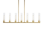 Andreas Linear Chandelier by Bling Lighting Studio