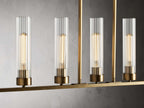 Andreas Linear Chandelier by Bling Lighting Studio