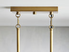 Andreas Linear Chandelier by Bling Lighting Studio