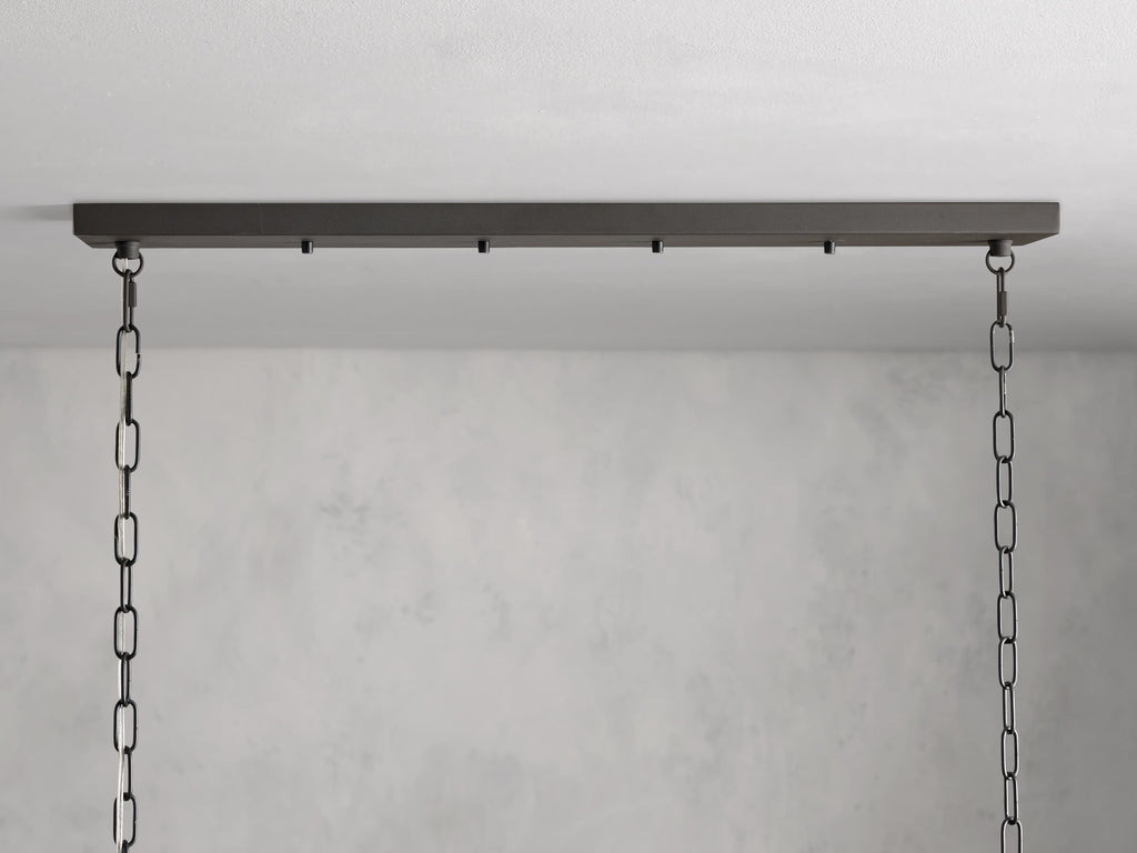 Andreas Linear Chandelier by Bling Lighting Studio