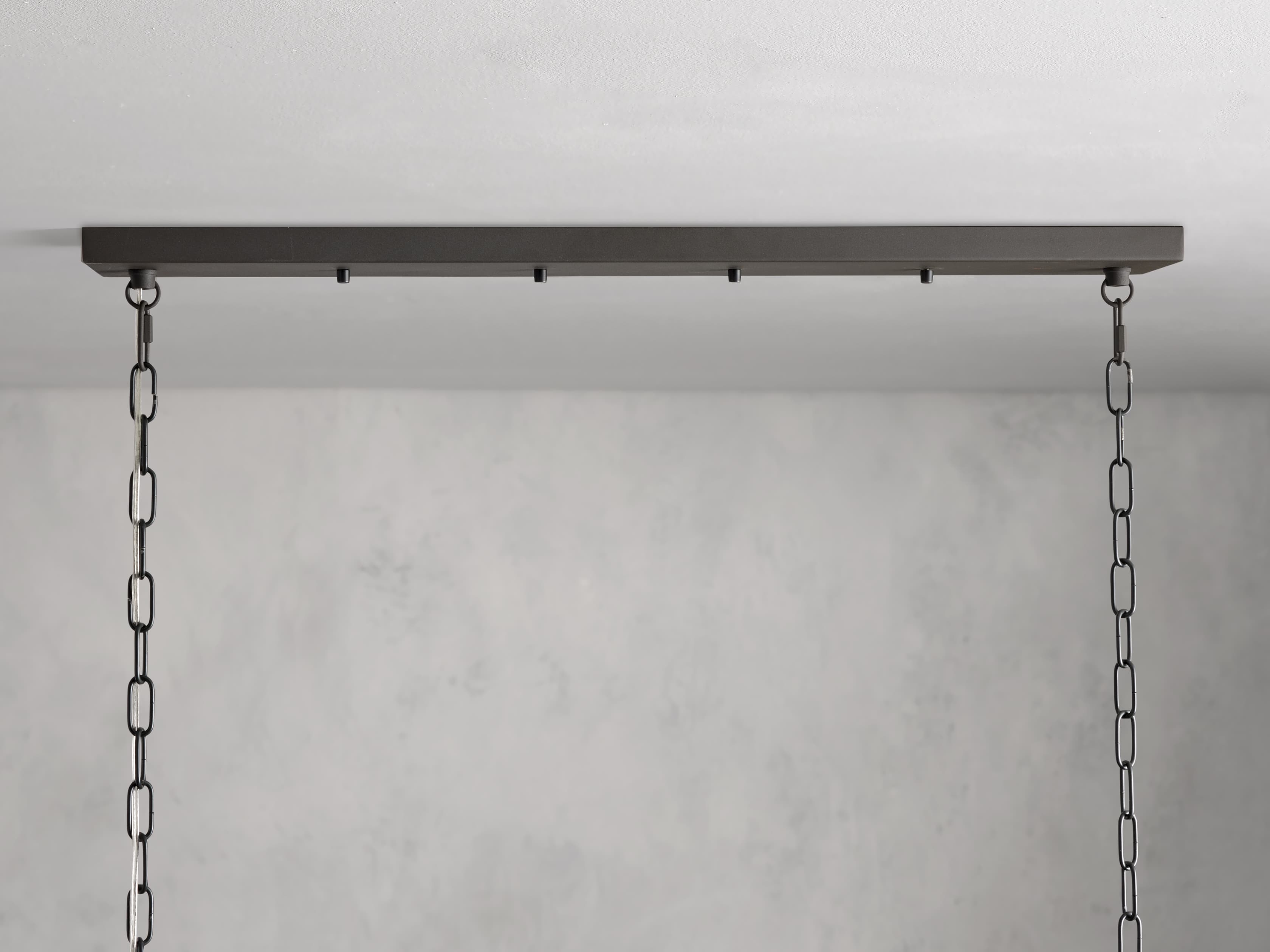 Andreas Linear Chandelier by Bling Lighting Studio