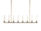 Andreas Linear Chandelier by Bling Lighting Studio