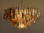 Neve Round Chandelier by Bling Lighting Studio