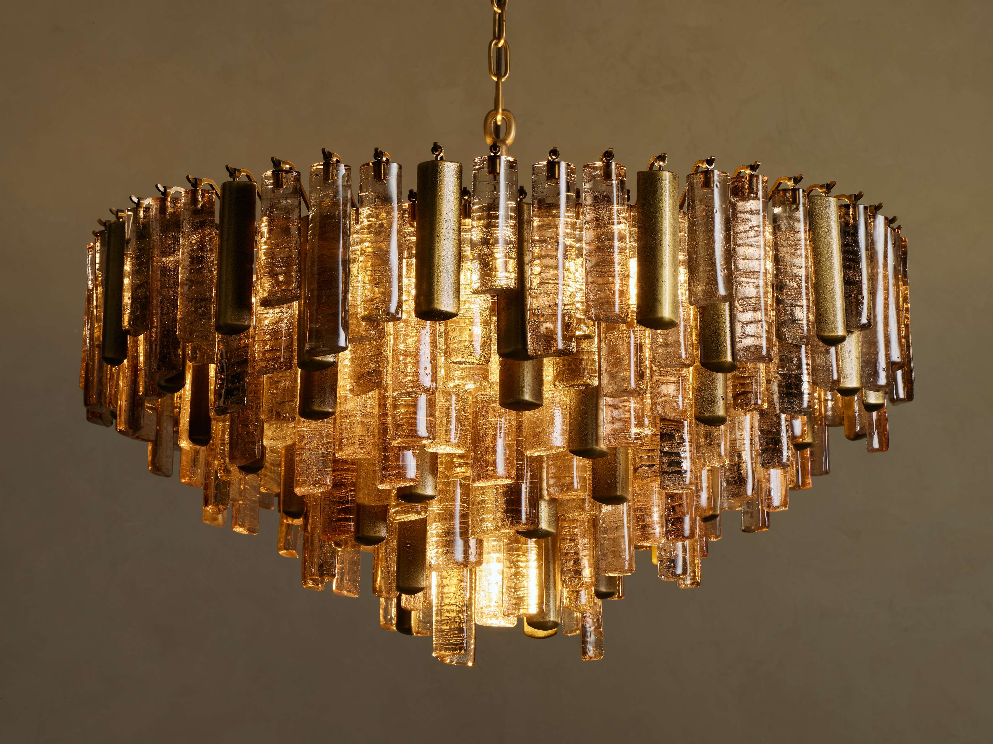 Neve Round Chandelier by Bling Lighting Studio