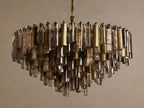 Neve Round Chandelier by Bling Lighting Studio