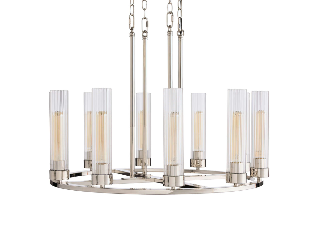 Andreas Round Chandelier by Bling Lighting Studio