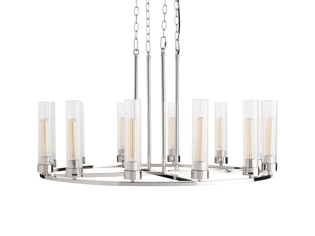 Andreas Round Chandelier by Bling Lighting Studio