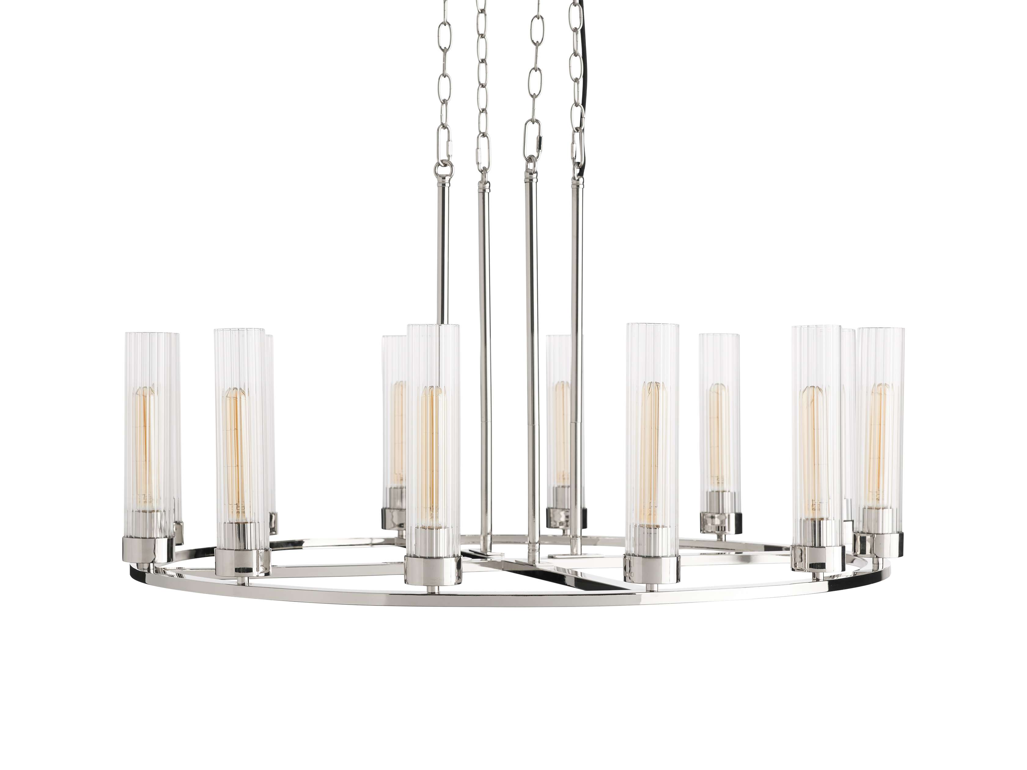 Andreas Round Chandelier by Bling Lighting Studio