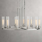 Andreas Round Chandelier by Bling Lighting Studio