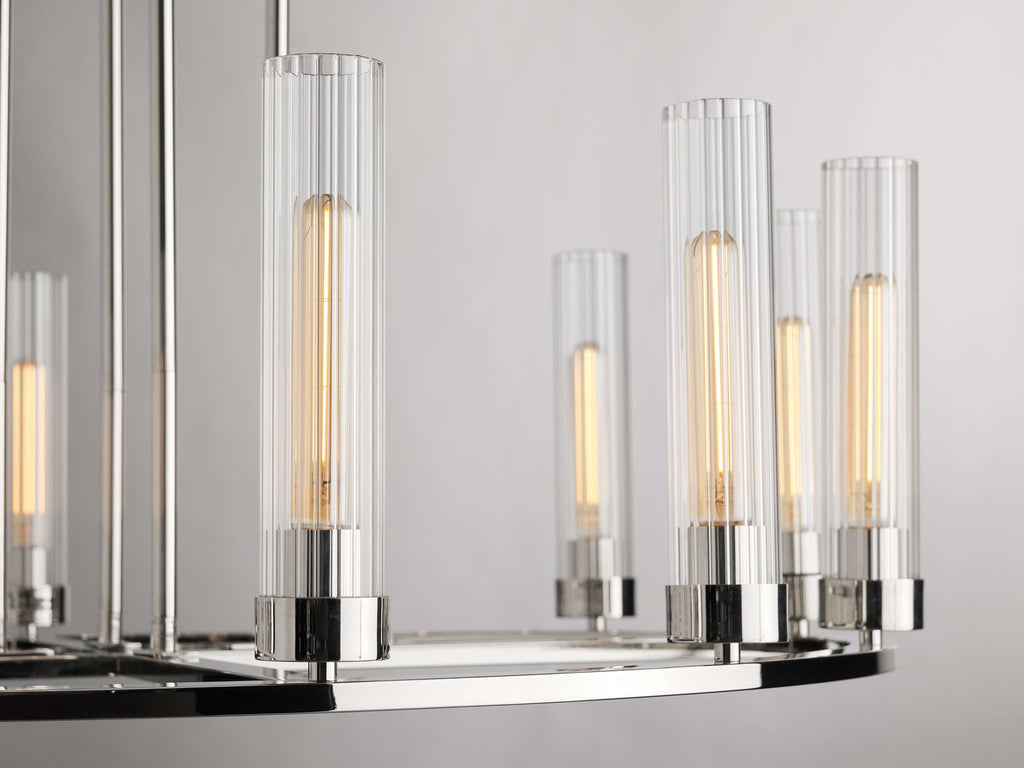 Andreas Round Chandelier by Bling Lighting Studio