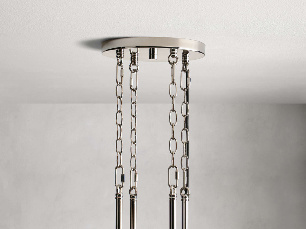 Andreas Round Chandelier by Bling Lighting Studio