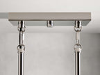 Andreas Linear Chandelier by Bling Lighting Studio