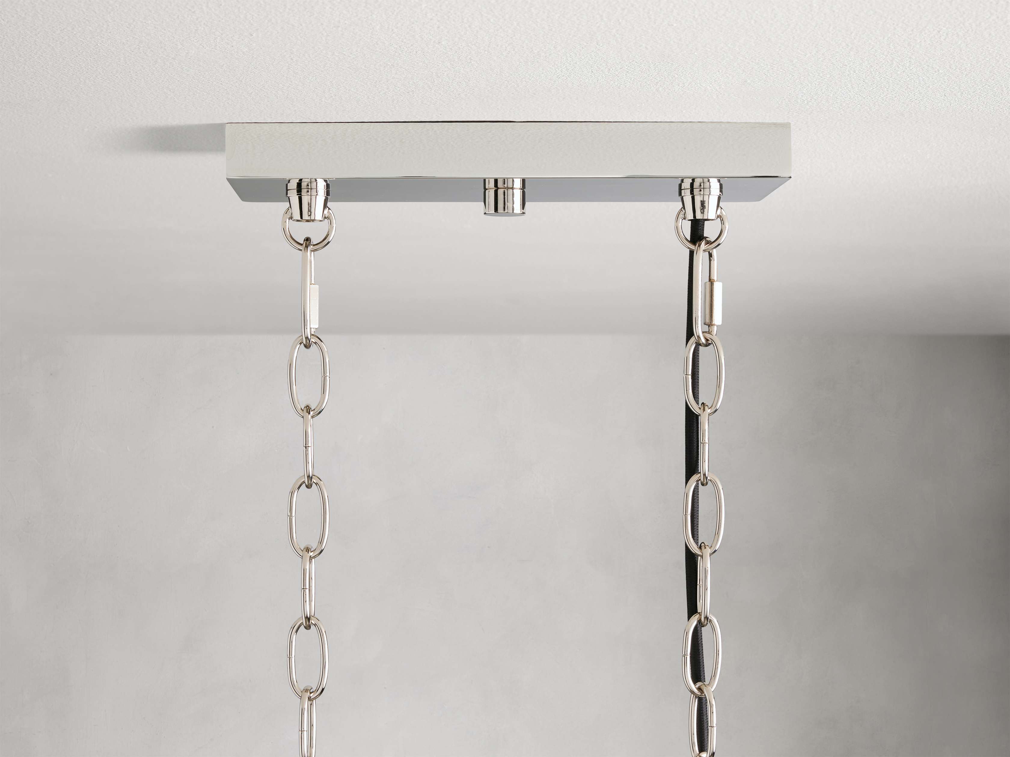 Andreas Linear Chandelier by Bling Lighting Studio