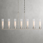 Andreas Linear Chandelier by Bling Lighting Studio
