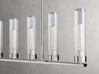 Andreas Linear Chandelier by Bling Lighting Studio