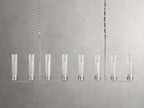 Andreas Linear Chandelier by Bling Lighting Studio