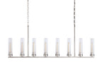 Andreas Linear Chandelier by Bling Lighting Studio