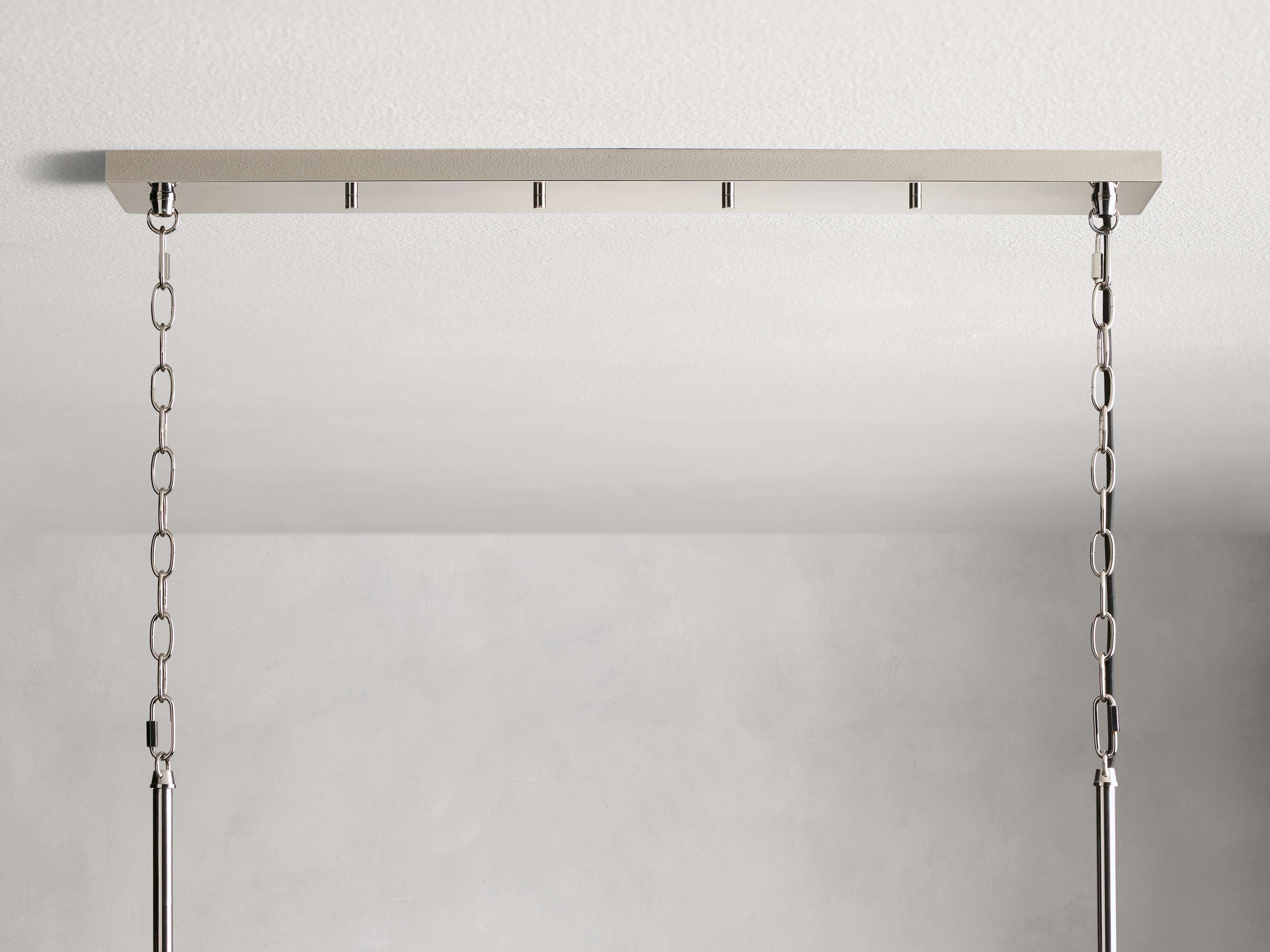 Andreas Linear Chandelier by Bling Lighting Studio