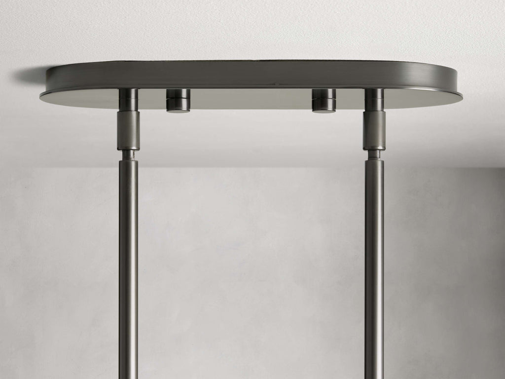 Mandoza Linear Chandelier by Bling Lighting Studio