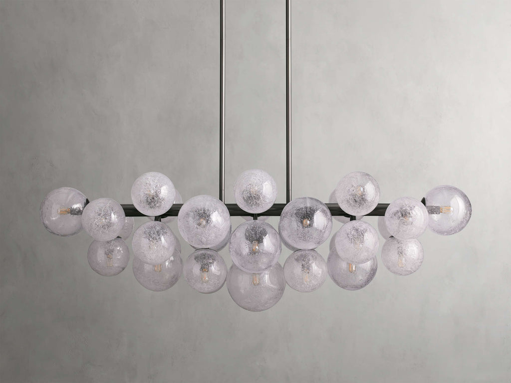 Mandoza Linear Chandelier by Bling Lighting Studio