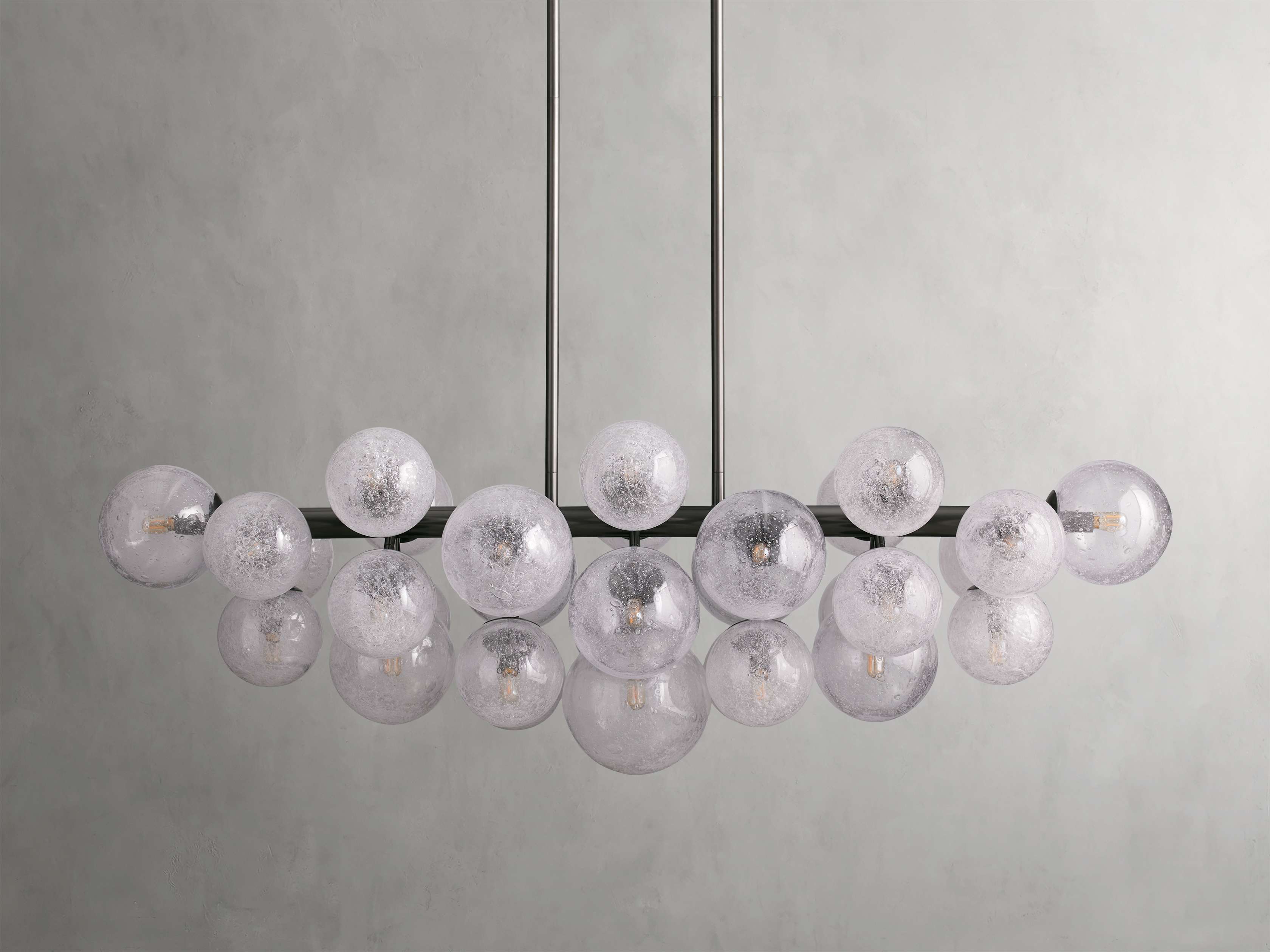 Mandoza Linear Chandelier by Bling Lighting Studio