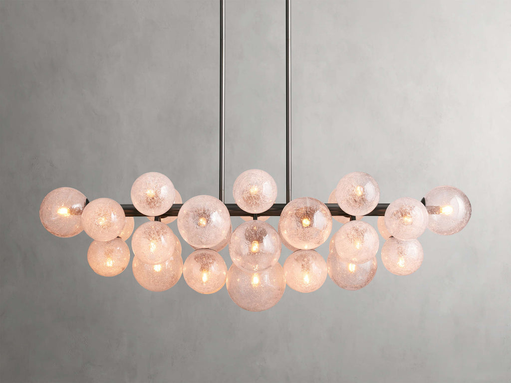 Mandoza Linear Chandelier by Bling Lighting Studio