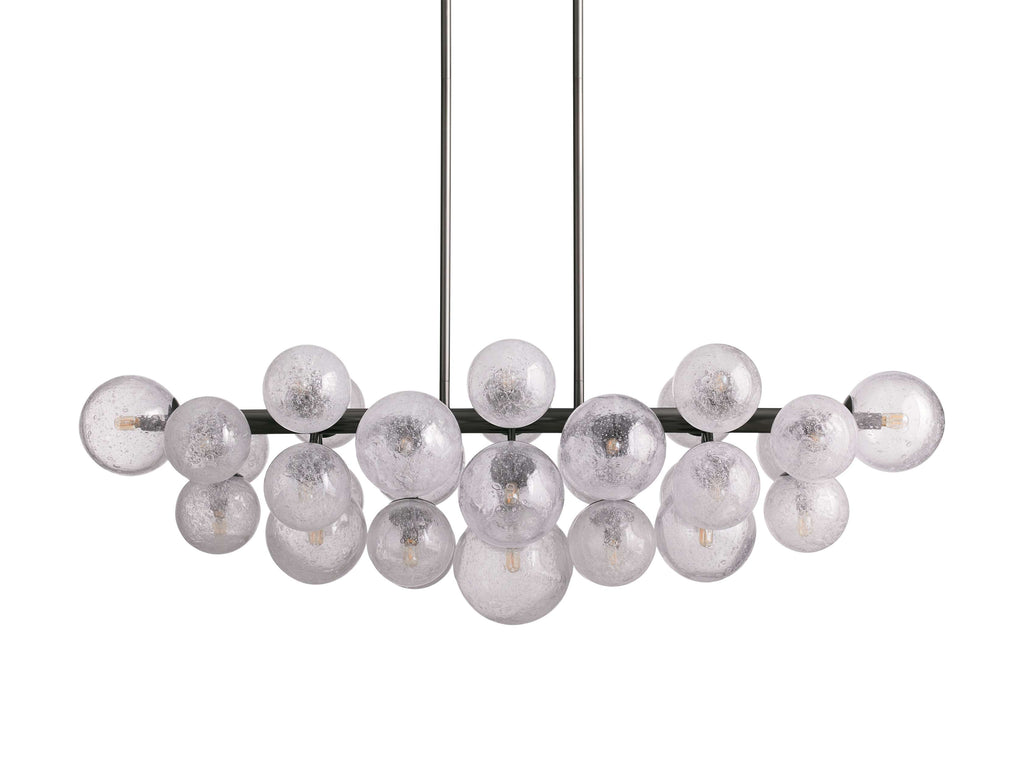 Mandoza Linear Chandelier by Bling Lighting Studio