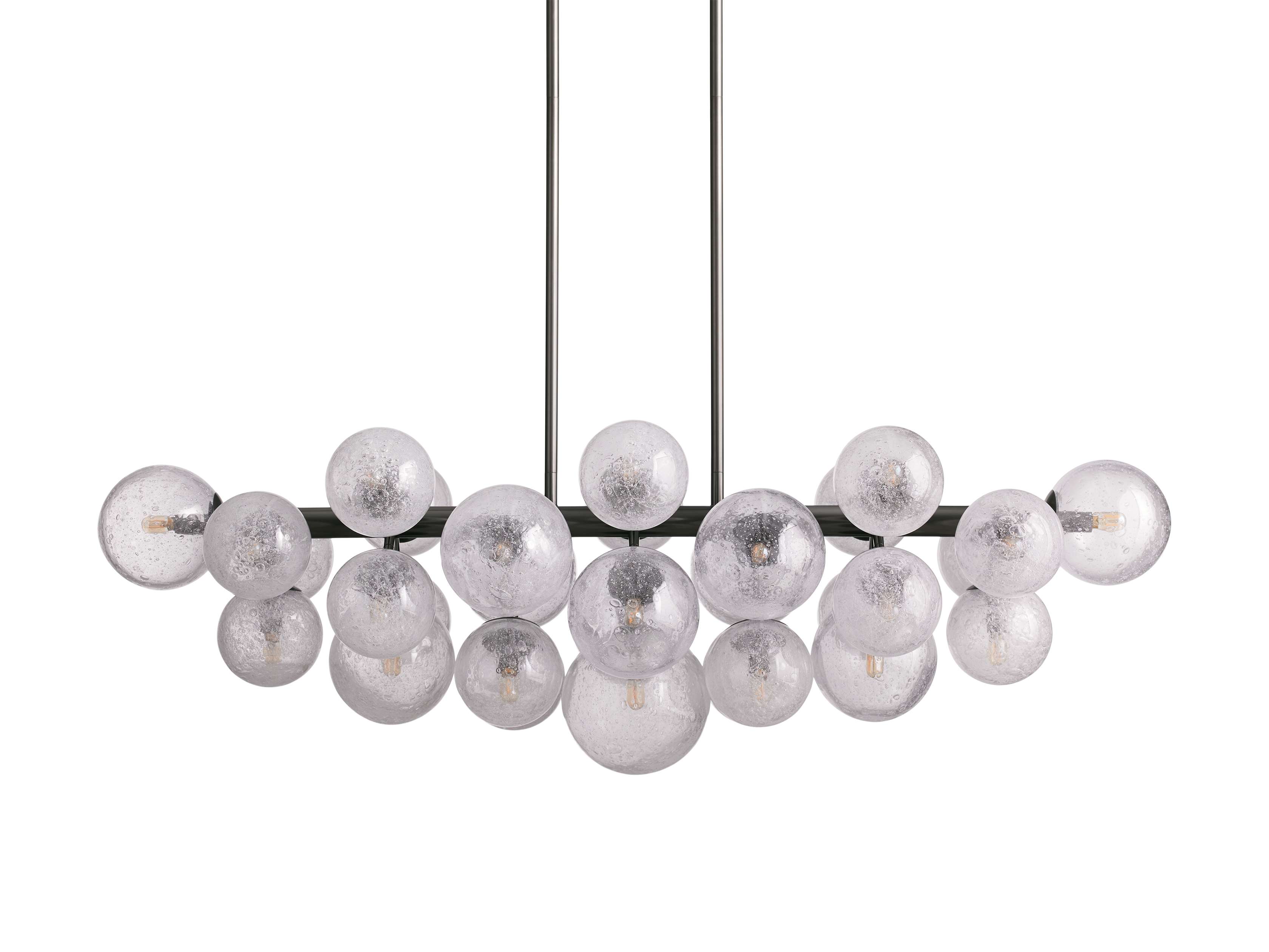 Mandoza Linear Chandelier by Bling Lighting Studio