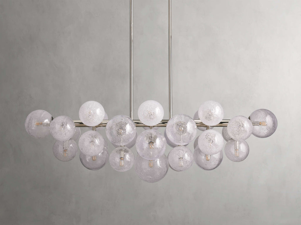 Mandoza Linear Chandelier by Bling Lighting Studio